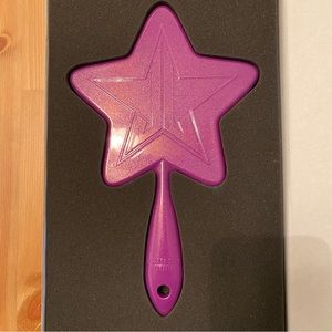 Jeffree Star purple glitter mirror